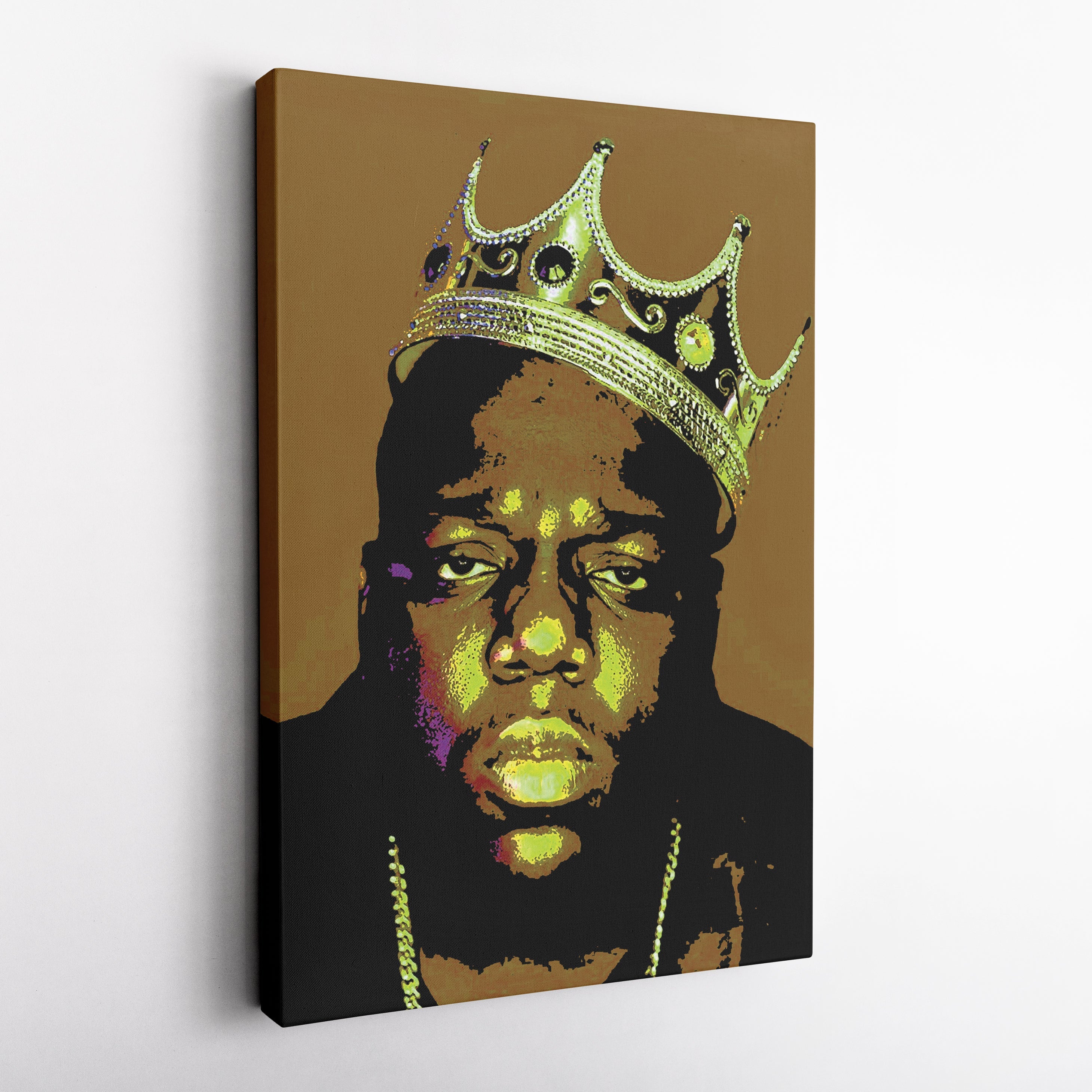 Notorious B.I.G Canvas Wall Art – Biggie Smalls Rap Icon Home Decor