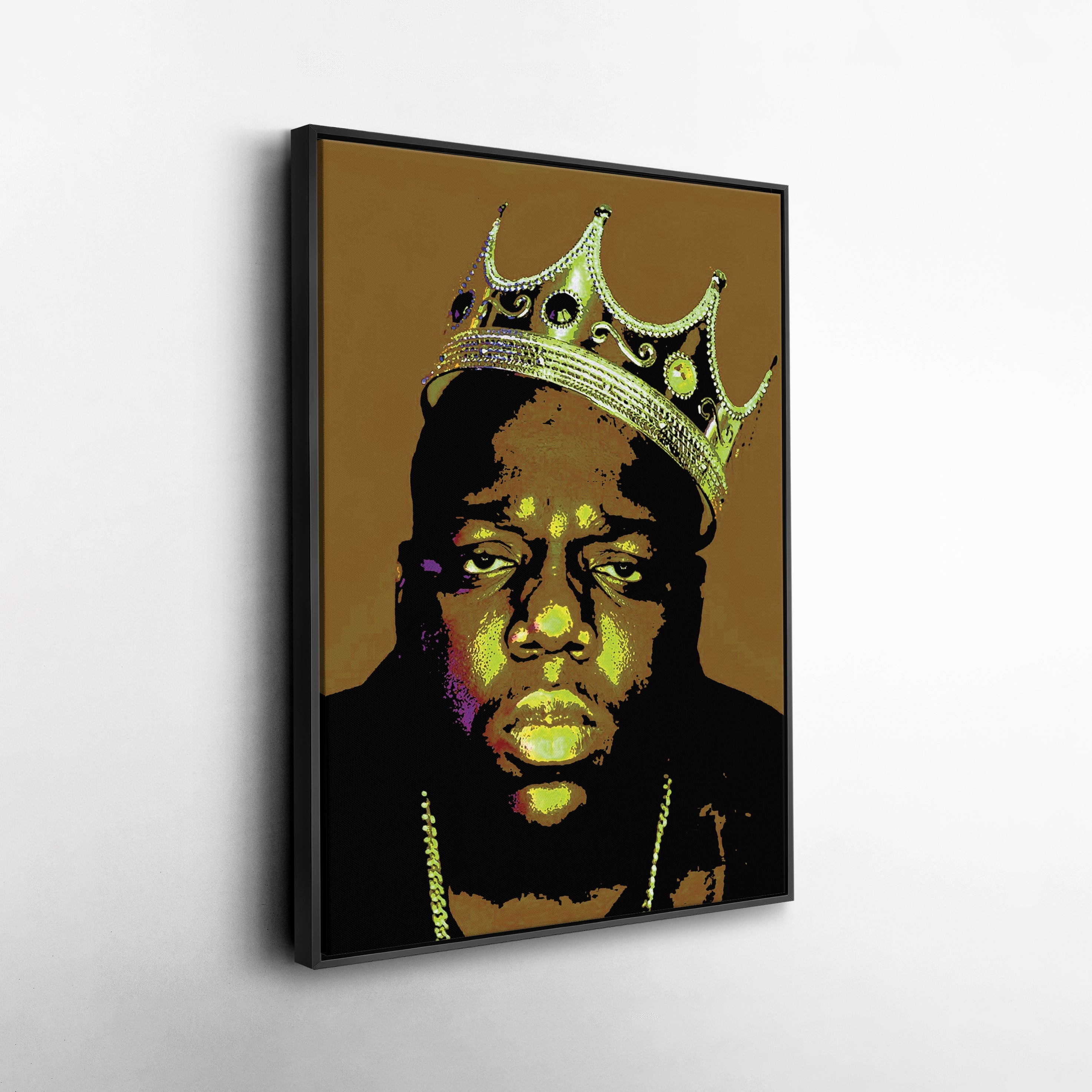 Notorious B.I.G Canvas Wall Art – Biggie Smalls Rap Icon Home Decor